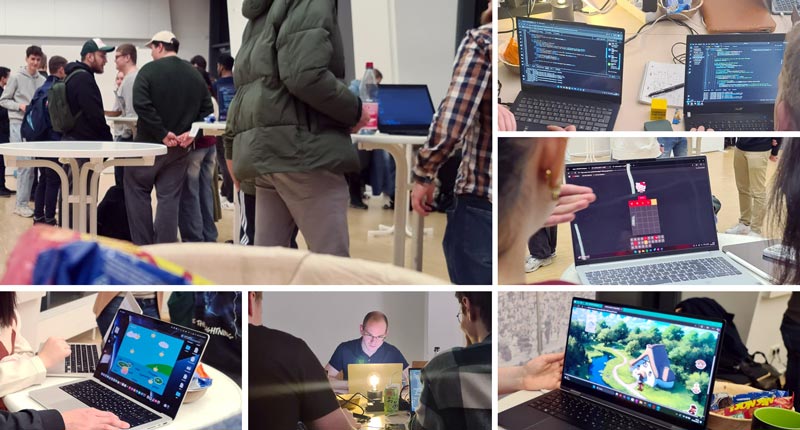 Impressions from Hackathon and Project Fair